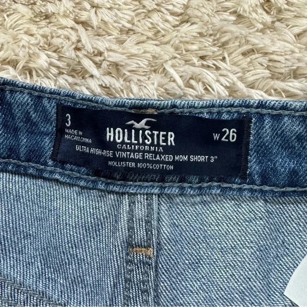 Hollister Womens Ultra high rise Denim Shorts size W26 - Picture 7 of 11